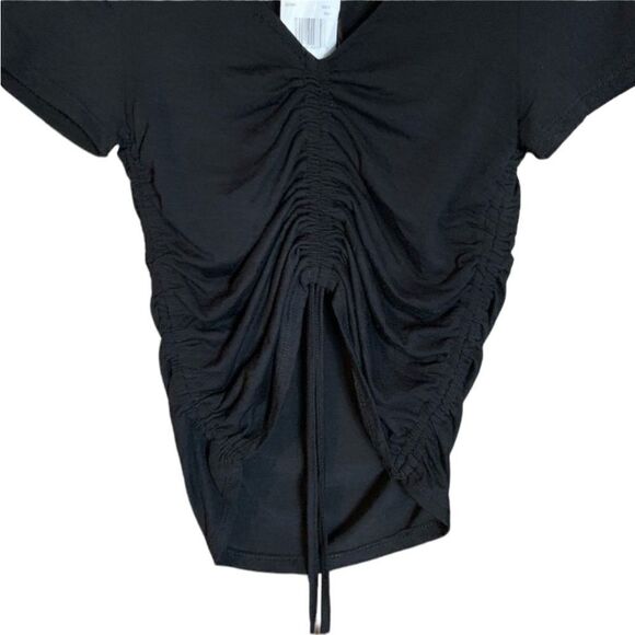 NWT! Black poof New York short sleeve top‎ - Picture 6 of 8